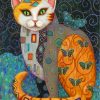 gustav-klimt-cat-paint-by-numbers