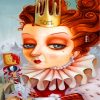 Queen Of Tarts Alice In Wonderland Paint by numbers