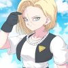 Android 18 Anime Girl Paint by numbers