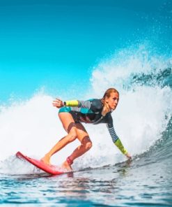 Girl-On-Surf-Board-paint-by-number