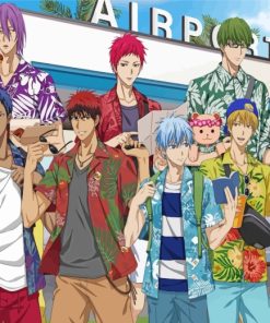 Kurokos Basketball Characters Paint by numbers