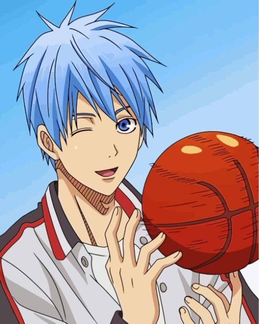 Tetsuya Kuroko Kuroko No Basuke Paint by numbers