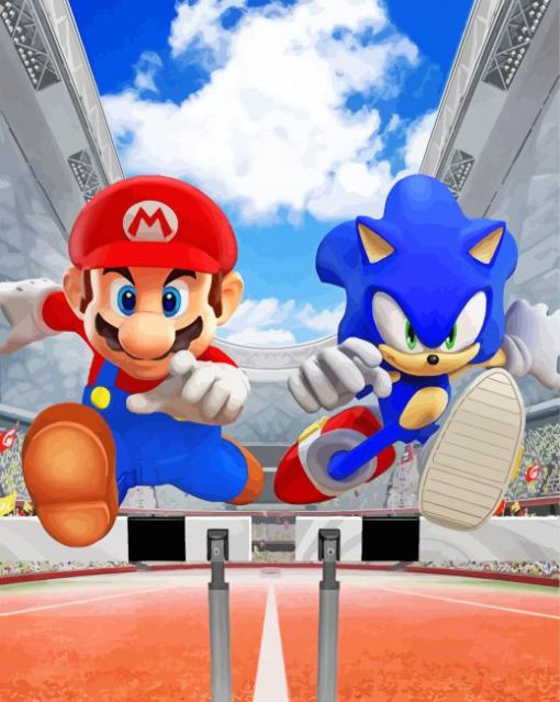 mario-sonic-olympic-games-paint-by-numbers