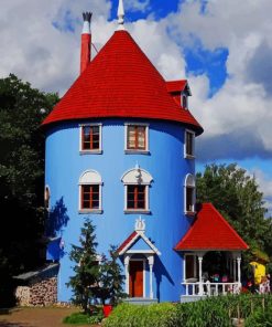 moomin-world-Naantali-Finland-paint-by-number