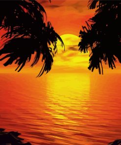 tropical-sunset-paint-by-numbers