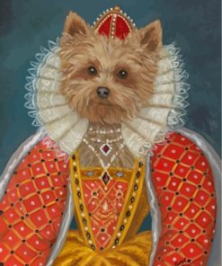 Yorkie Dog Paint by numbers