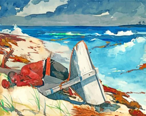 After the Hurricane winslow homer paint by numbers