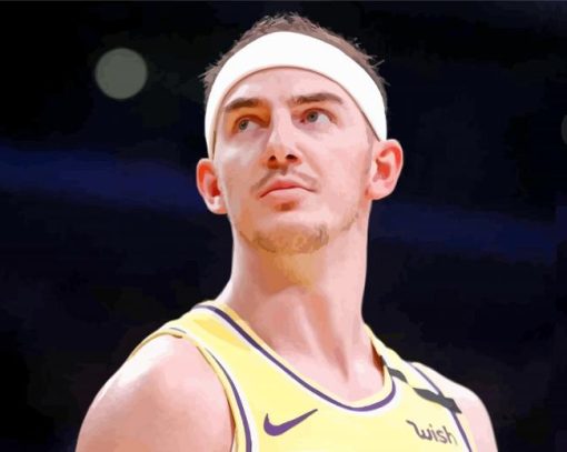 Alex-Caruso-player-paint-by-numbers