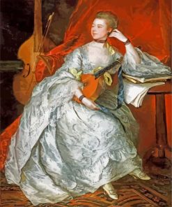 Ann Ford by Gainsborough paint by numbers