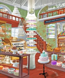 Bakery-And-Cakes-Shop-paint-by-numbers