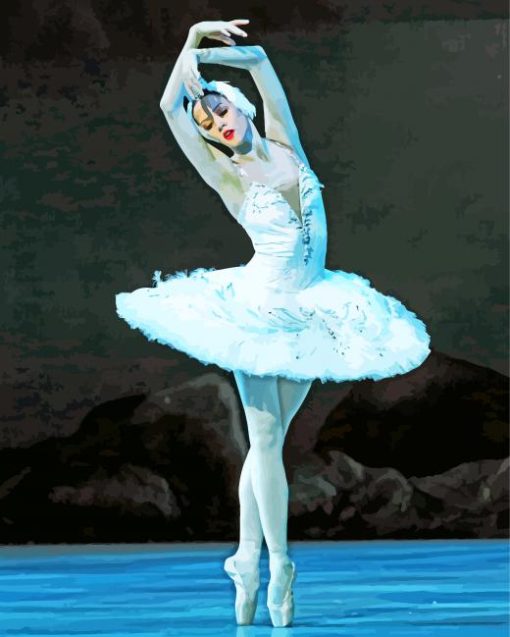 Ballet Swan Lake Paint by numbers