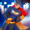 Barbara Gordon Batgirl Paint by numbers