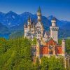 Neuschwanstein Castle Paint by numbers