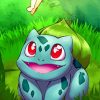 Bulbasaur-and-butterfly-paint-by-numbers