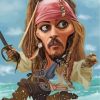 Captain Jack Sparrow Paint By Numbers