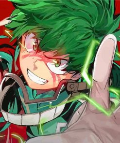 Deku paint by number