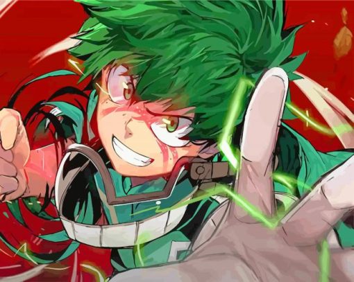 Deku paint by number