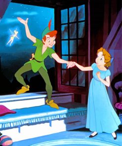 Disney Peter And Wendy paint by number