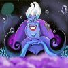 Disney Ursula Witch paint by number