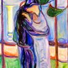 Edvard Munch The Kiss Paint By Numbers