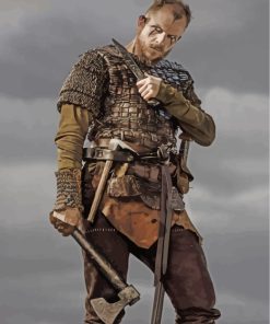 Floki Vilgeroarson vikings paint by number