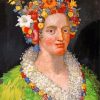 Flora Guiseppe Arcimboldo paint by number