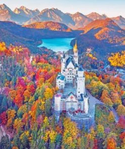 Germany Neuschwanstein Paint by numbers