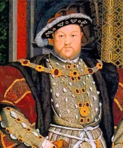 Henry VIII England King paint by number