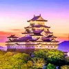 Himeji Castle Japan Paint by number