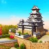 Himeji Castle Paint by numbers