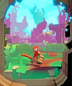 Hob Action Adventure Game paint by number