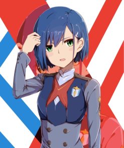 Ichigo-darling-in-the-franxx-Anime-paint-by-numbers