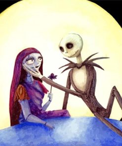 Jack And Sally paint by numbers