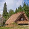 Shirakawa Village paint by numbers