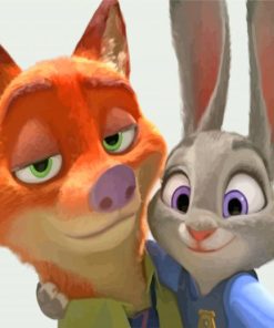 Judy Hoops And Nick Widle paint by numbers