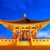 Korean Friendship Bell San Pedro California Paint By Number