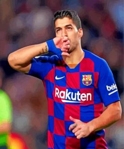 Luis-Suarez-fcb-paint-by-number