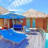 Maldives Resort Cabins Paint by numbers