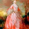 Mary Countess Howe gainsborough paint by numbers