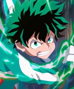 Mha Izuku Midoriya paint by number