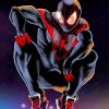 Miles Morales Marvel Hero paint by number