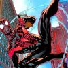 Miles Morales Superhero paint by number