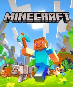 Minecraft Video Game Paint By Number