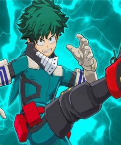 My Hero Academia Deku paint by number