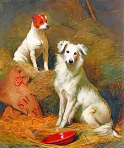 Nany And Spot Charles Burton paint by number