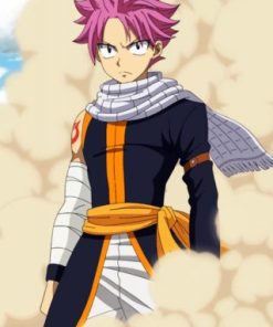 Natsu Dragneel Fairy Tail Paint by numbers