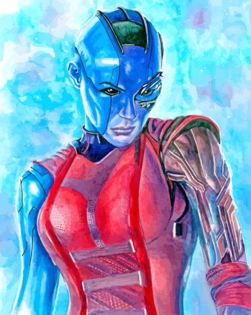 Nebula-paint-by-numbers