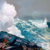 Northeaster Winslow Homer paint by number