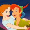 Peter Pan And Wendy paint by numbers