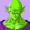 piccolo Dragon Ball Z paint by number